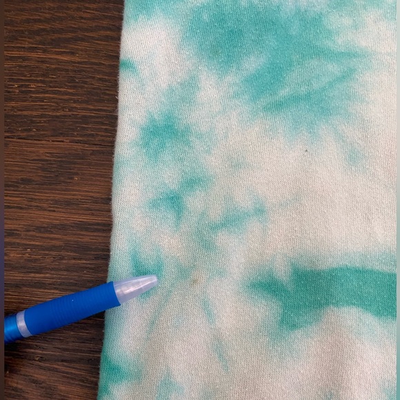 Volcom boy green tie dye sweatpants size 7/XL - Picture 12 of 13